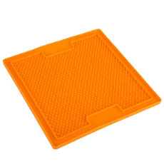 Lickimat Soother for Dogs Orange