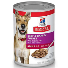 Canine Science Diet Can, Adult Gourmet Beef