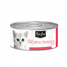 Kit Cat Chicken & Crabsticks Cat Food 80g 80g