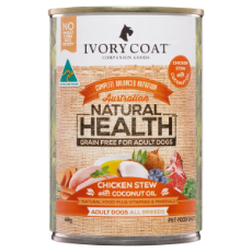 Ivory Coat Dog Adult Grain Free Chicken Stew 400g