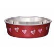 54853 - Bella Cat Bowl Red Heart