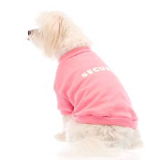 Dog T-Shirt, Security Pink