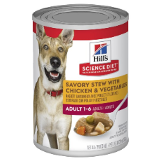 Hills Adult Savory Stew w/ Chicken & Vegetables 363g