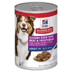 Hills Mature Savory Stew w/ Beef & Vegetables 363g