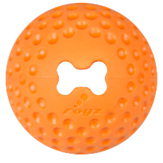Gumz Rubber Treat Ball Orange