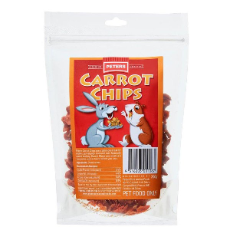 Small Animal Treats Carrot Chips 200g