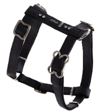 Rogz Luna Black Dog Harness