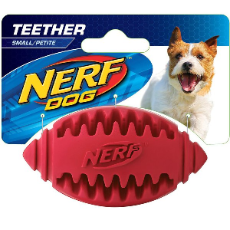 Nerf Football Teether Red