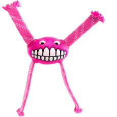 Dog Toy Flossy Grinz-Pink