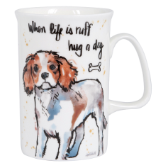 Dog Mug King Charles Cavalier Design
