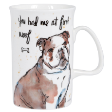 Dog Mug Bulldog Design