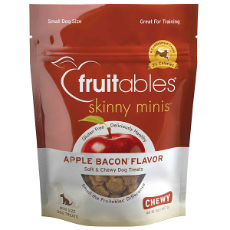 Dog Treats Fruitables Skinny Minis Apple Bacon Flavour 141.7g