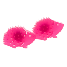 RSPCA Craft Acrylic Earrings Pink Hedgehog