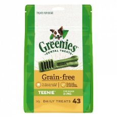 Greenies Grain Free Teenie 2-7kg - 340g 43 Pack