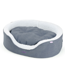 Dog Bed Manhattan Design Grey