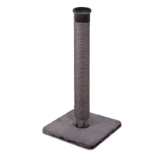 Cat Post Scratcher Large Charcoal W56xS56xH112cm