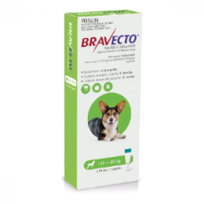 Bravecto Spot On Dog Green 10 to 20kg Single