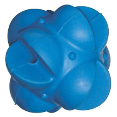 Dogit Jaws Multi Star Rubber Ball Blue 8cm