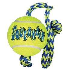 Kong Squeaker, Ball with Rope