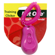 Dog Training Clicker Pink