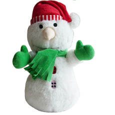 Christmas Plush Snowman 19cmx27cm 19cmx27cm