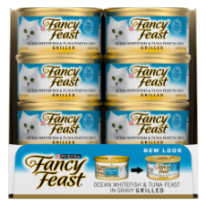Fancy Feast Grilled Ocean Whitefish & Tuna Gravy 85g