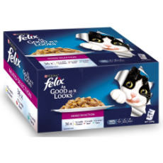 Felix Cat Food Mixed Selection x36 36 x 85g