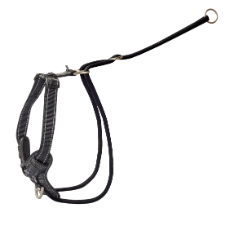 Rogz Control Stop Pull Harness Black