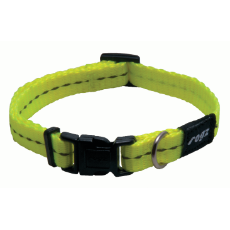 Rogz Classic Collar Dayglow Yellow XSMALL