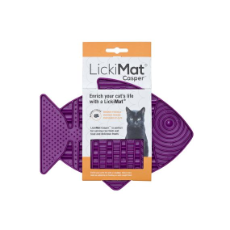 Lickimat Casper For Cats Purple