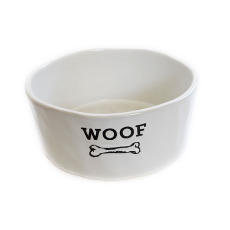 Bowl Barkley & Bella Ceramic Woof