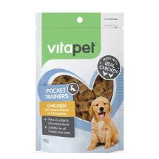 VitaPet Pocket Trainers Chicken & Sweet Potato 70g