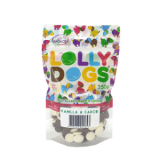Lolly Dogs Carob & Vanilla Drops 350g 350g