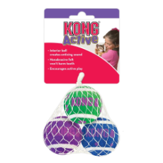 KONG Tennis Ball with Bell Cat Toy