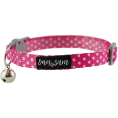 Dan & Sam Cat Collar Pink Mania