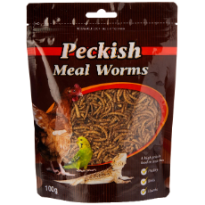 Peckish Dried Meal Worms 100g