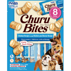 Inaba Dog Churu Wrap Bites Chicken with Cheese 96g