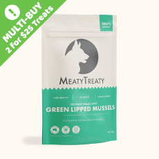 Meaty Treaty Freeze Dried Green Lipped Mussels 50g