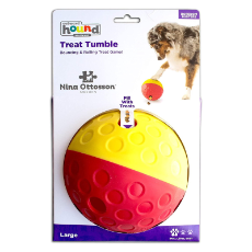 Nina Ottosson Treat Tumble Ball (Red/Yellow) Large