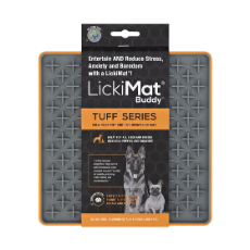 Lickimat Buddy Tuff Dog Orange