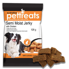 APT Semi Moist Jerky with Chicken 120g