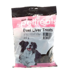 Australian Pet Treats, Beef Liver Treats