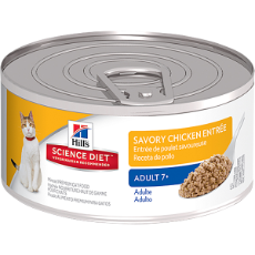 Feline Science Diet Can, Mature Adult Gourmet Turkey