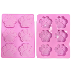 Paws Silicone Mould Pink