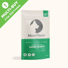 Meaty Treaty Freeze Dried Lamb Heart 100g