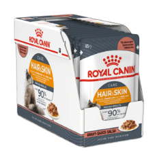 Royal Canin Feline Hair & Skin Gravy Box 12* 85g