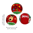 57272 - KONG Holiday Squeakair Balls