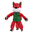 57275 - KONG Holiday Floppy Knots Fox