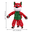 57275 - KONG Holiday Floppy Knots Fox