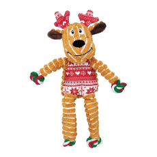 KONG Holiday Floppy Knots Reindeer Assorted Small/Medium